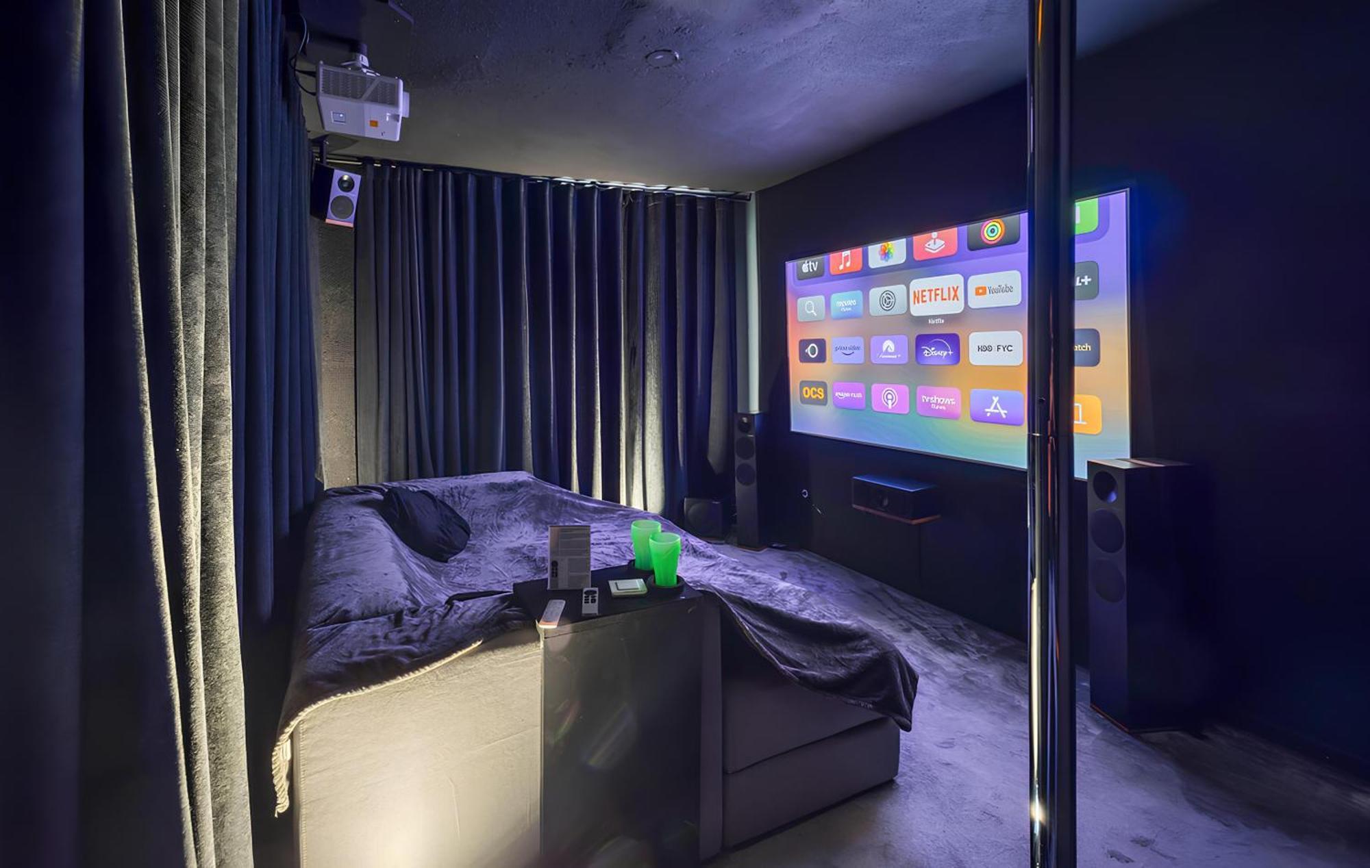 50 Nuances D'Amour - Jacuzzi / Massage / Cinema Moirans Exteriör bild